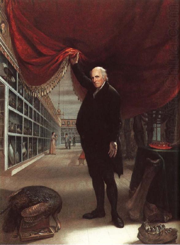 Charles Wilson Peale Artist in the Museum china oil painting image